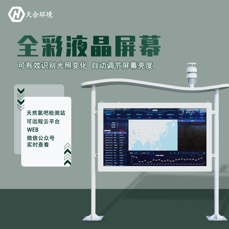 “空氣維生素”還可改善兒童智力？全彩屏負(fù)氧離子檢測站產(chǎn)品介紹~